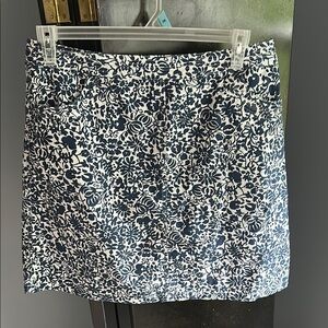IEdesigned Blue and White Skirt